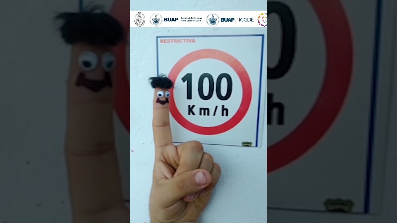 puede rebasar la velocidad máxima indicada en la señal
