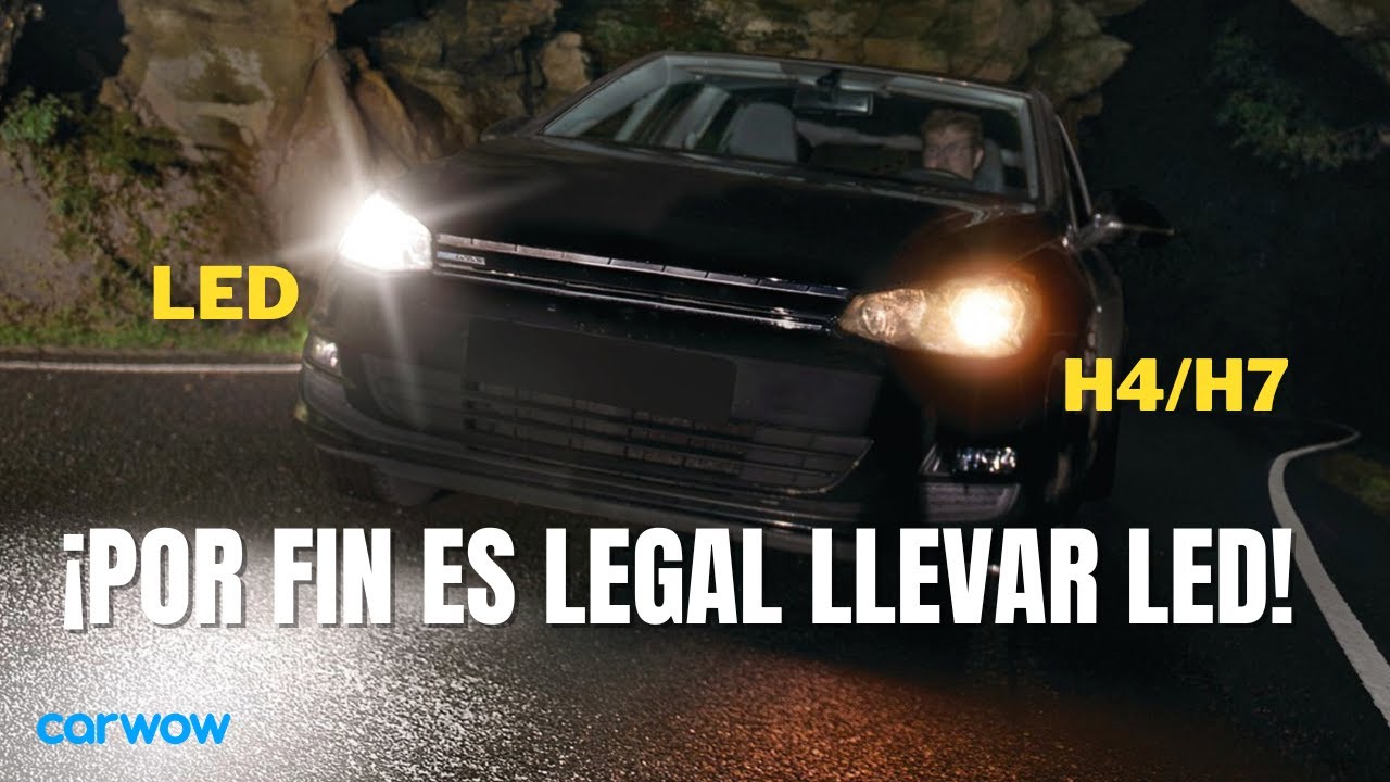 puedo poner luces led a mi coche