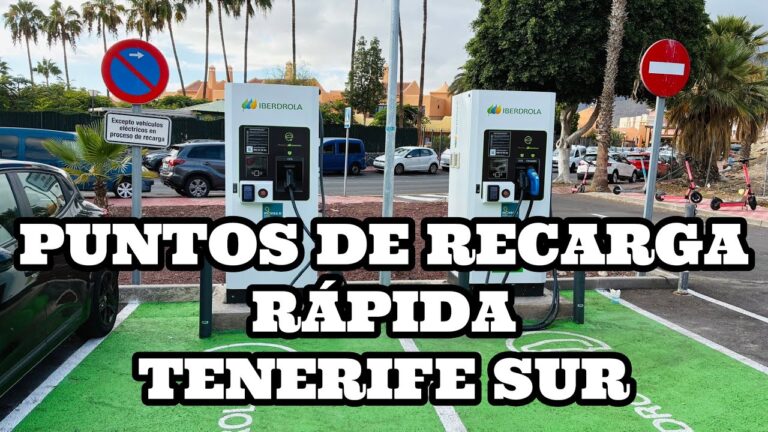 puntos de recarga gratuitos en tenerife