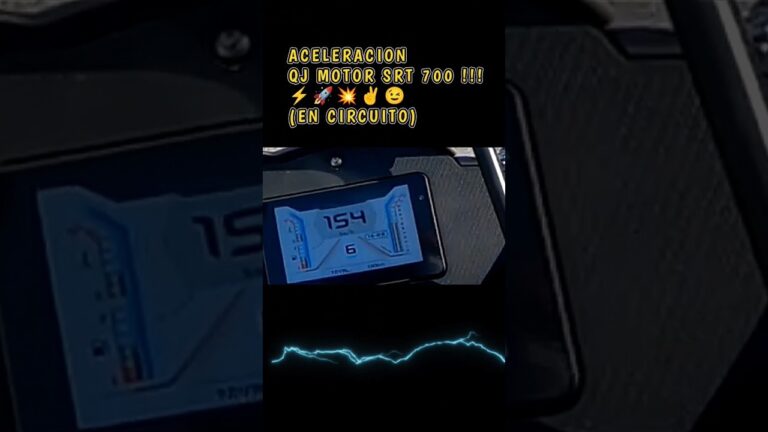qj motor srt 700 x velocidad máxima