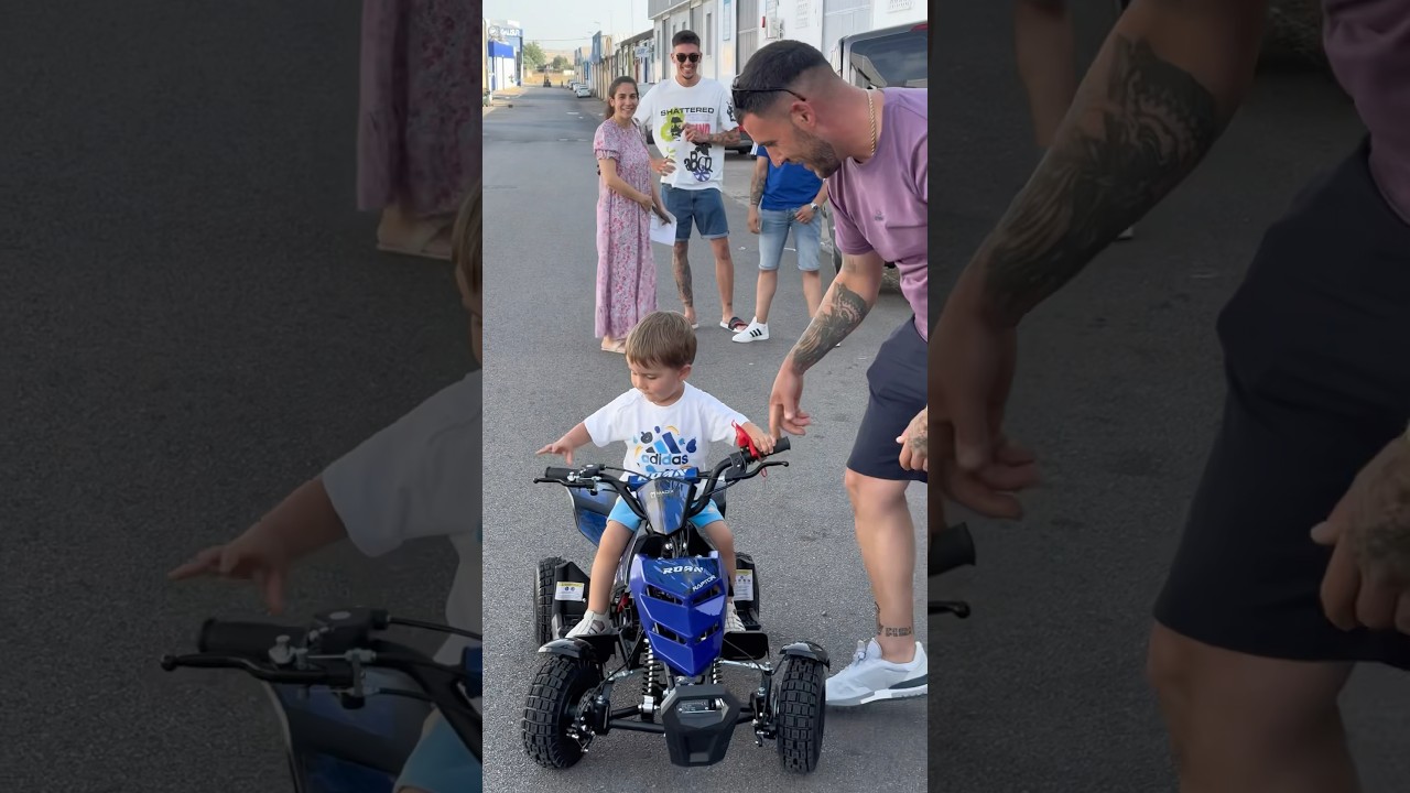 quad de gasolina para niños de 7 años