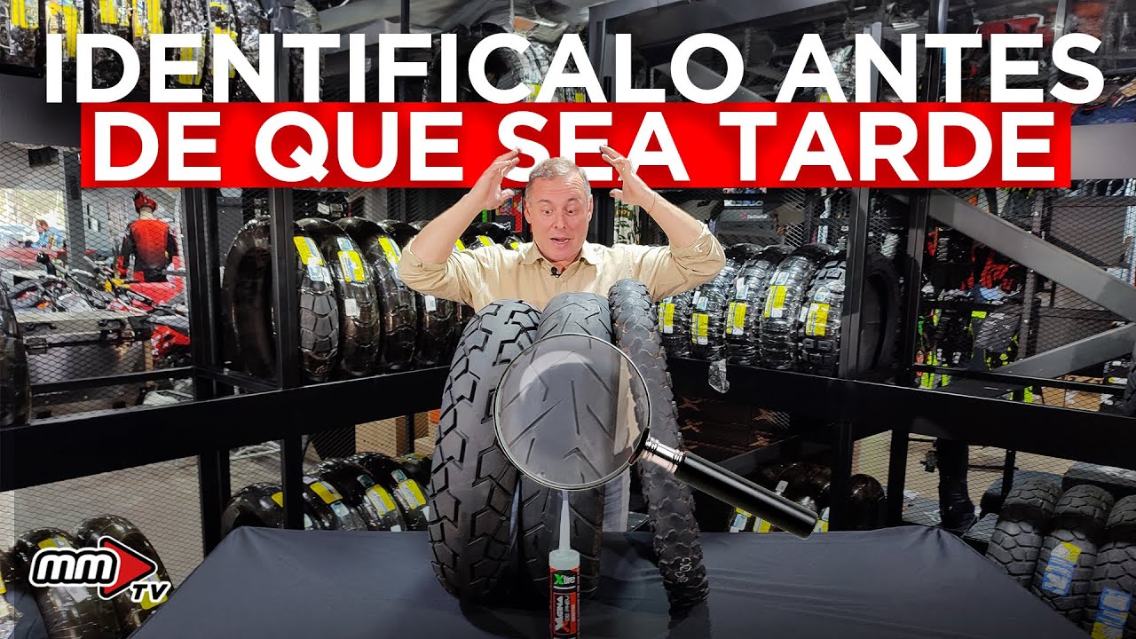 qué condiciones tienen que tener los neumáticos de una motocicleta