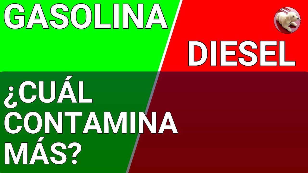 que contamina mas diesel o gasolina