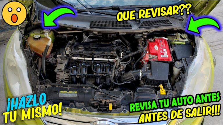 qué elementos del vehículo es importante revisar con más frecuencia