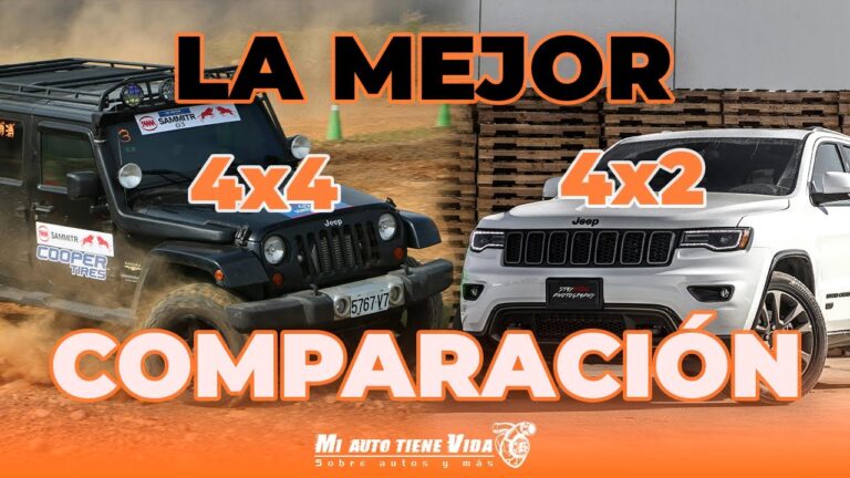 que es 4x2 en un coche