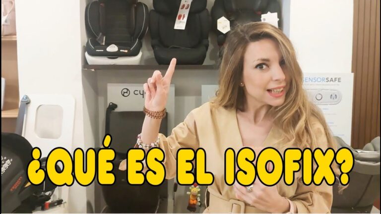 que es isofix en un coche