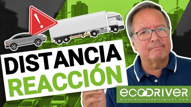 qué es la distancia de reacción