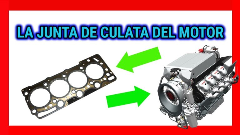 que es la junta de culata