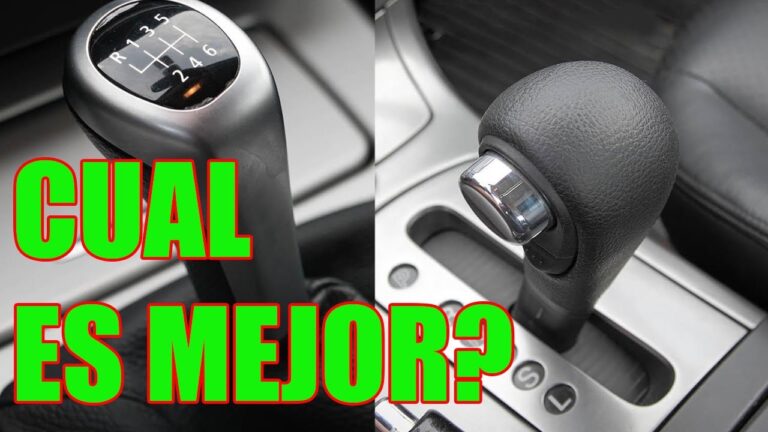 que es mejor coche automatico o manual