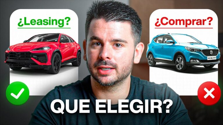 que es mejor comprar coche o renting
