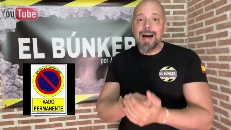 que es un vado en españa