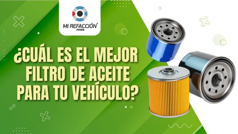 que filtro de aceite lleva mi coche