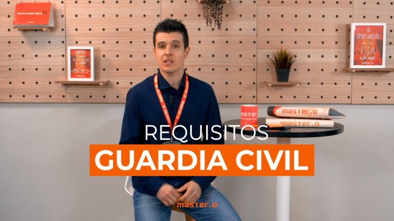 que hace falta para ser guardia civil
