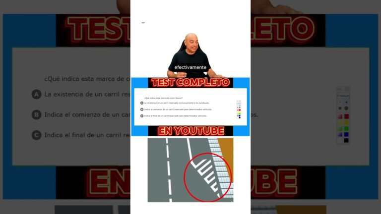 qué indica la marca de color blanco de la derecha