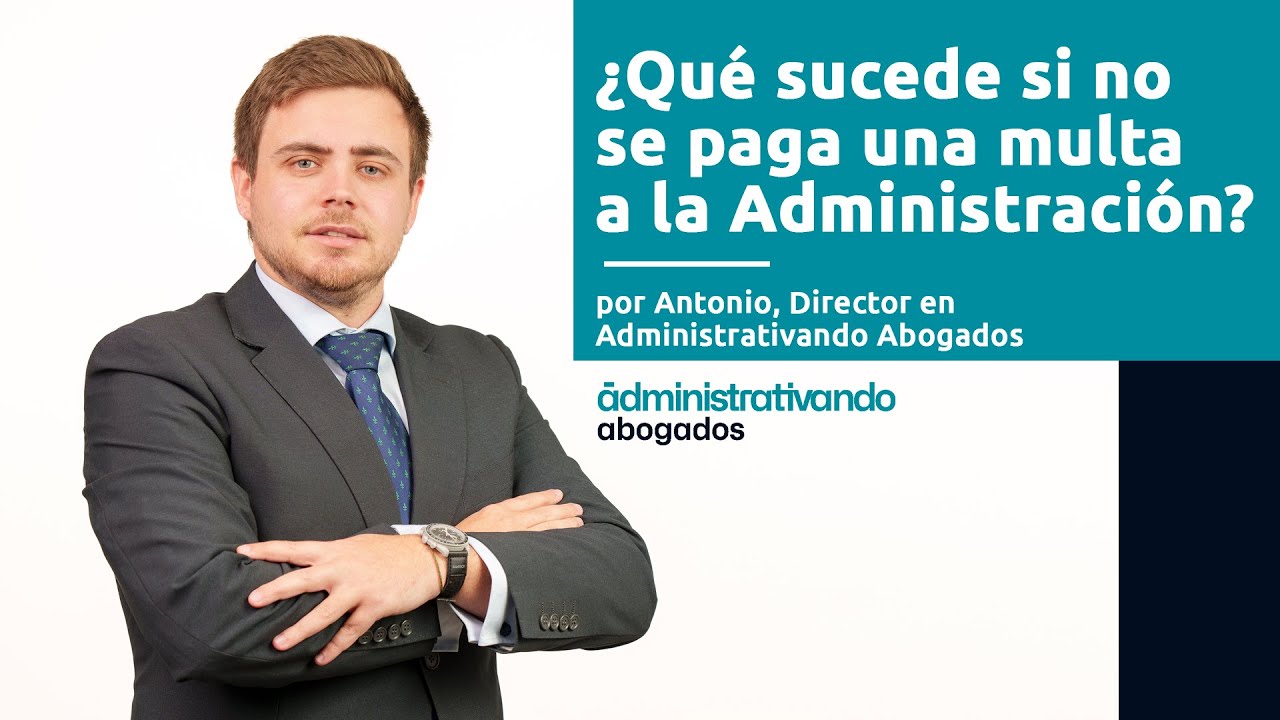 que pasa si no pagas una multa