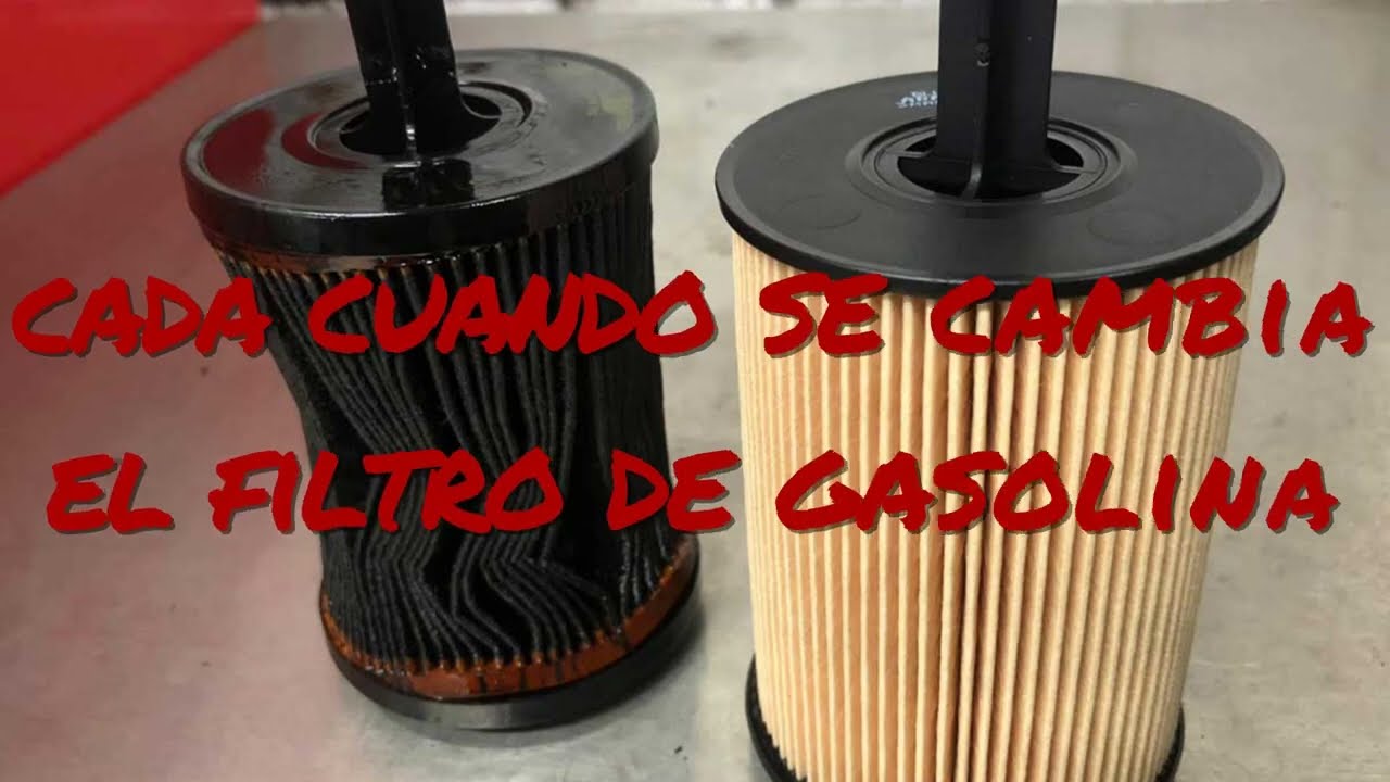 que se nota al cambiar filtro gasoil