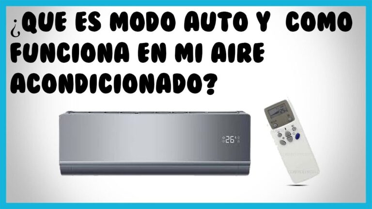 que significa auto en el aire acondicionado