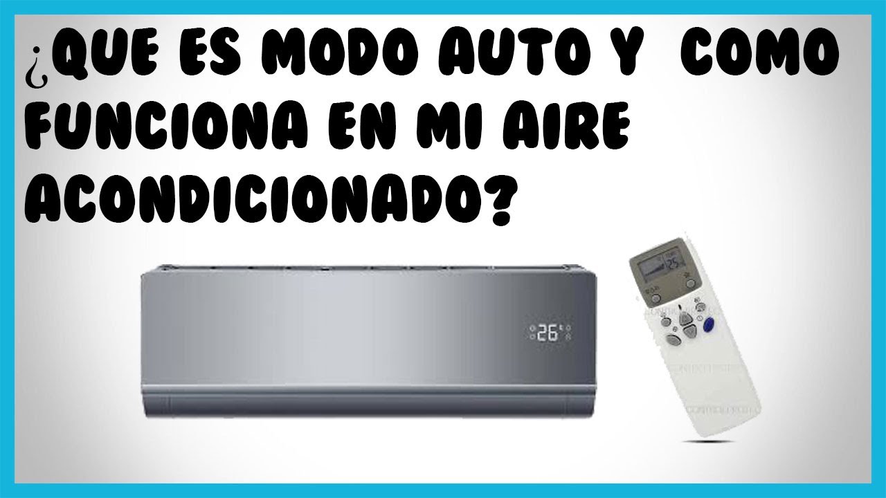 que significa auto en el aire acondicionado