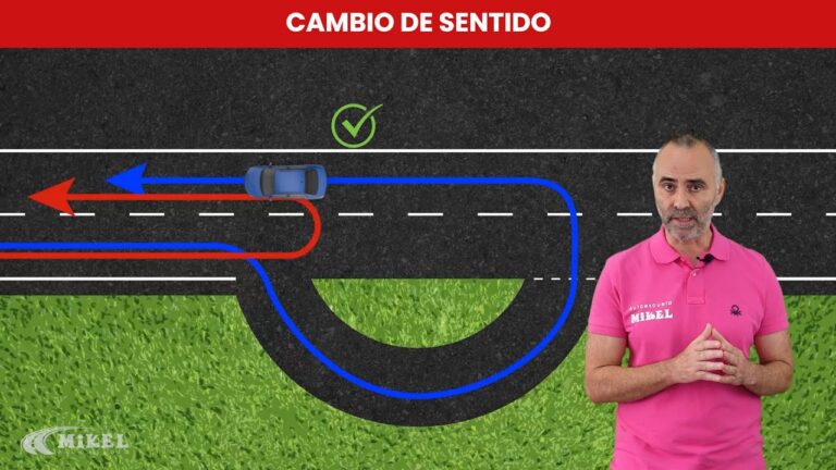 que significa cambiar el sentido de la marcha