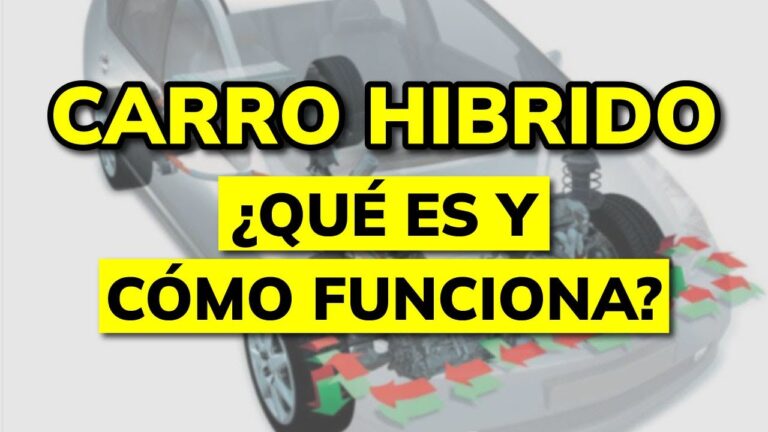 que significa hibrido en un coche