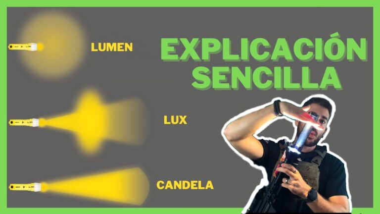 qué unidad mide la intensidad de la luz