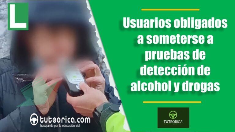 que usuarios han de someterse a las pruebas de alcoholemia