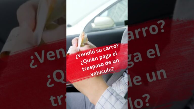 quien paga el cambio de nombre de un coche