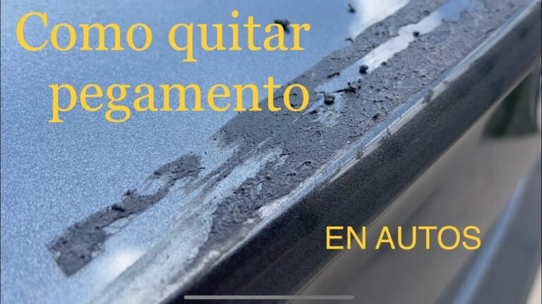 quitar pegamento fuerte de chapa del coche