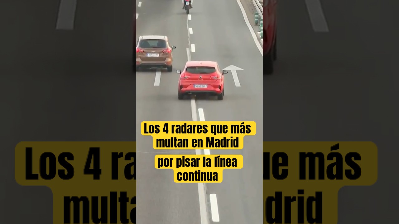 recurrir multa por pisar línea continua