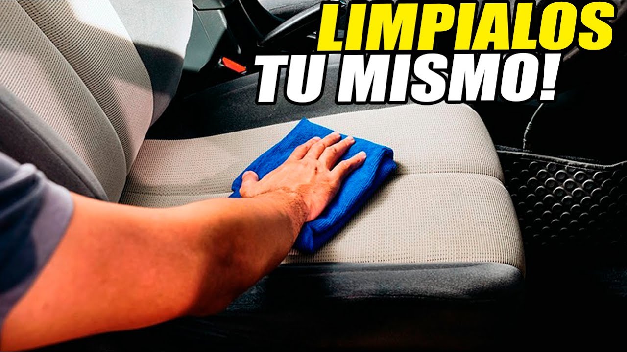 remedios caseros para limpiar asientos coche