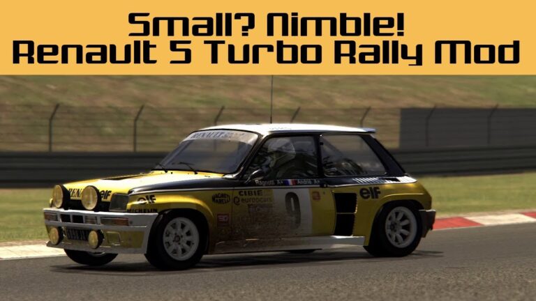 renault 5 copa turbo assetto corsa