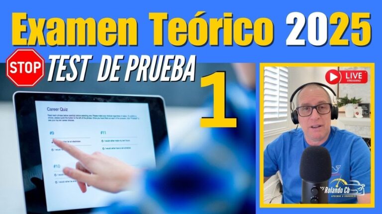 resultados del examen teorico de conducir