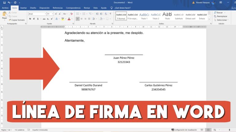 se firma encima o debajo del nombre