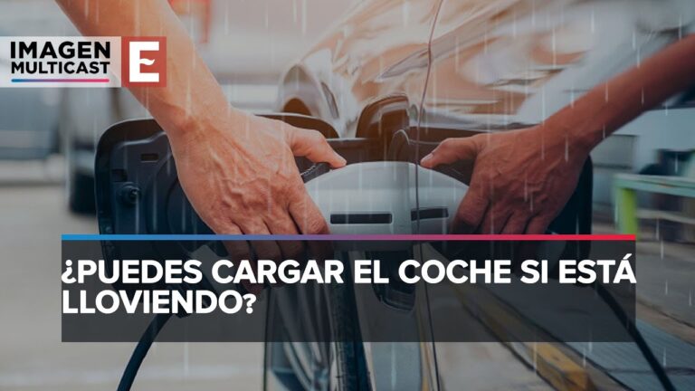 se puede cargar un coche electrico lloviendo