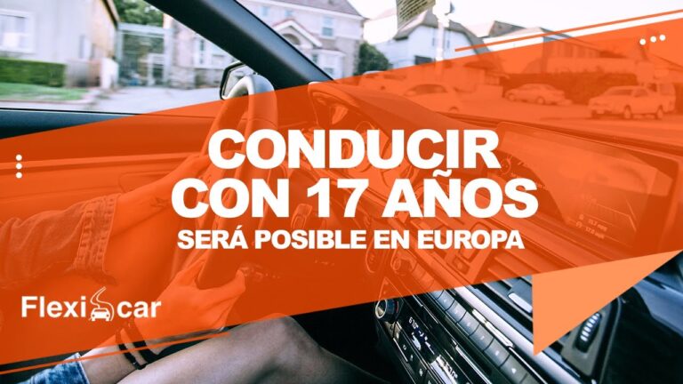 se puede conducir con 17 años en españa