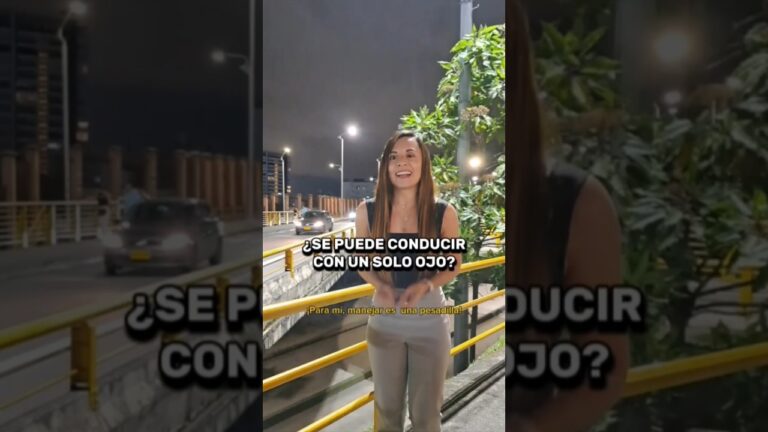se puede conducir con un ojo tapado