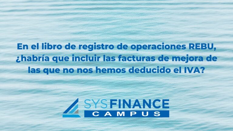 se puede deducir el iva de una factura en rebu