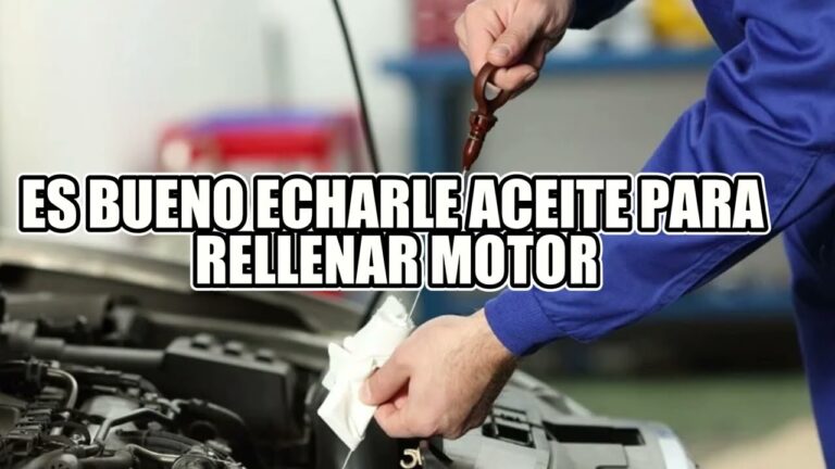 se puede echar aceite con el motor caliente