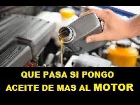 se puede gripar un motor por exceso de aceite
