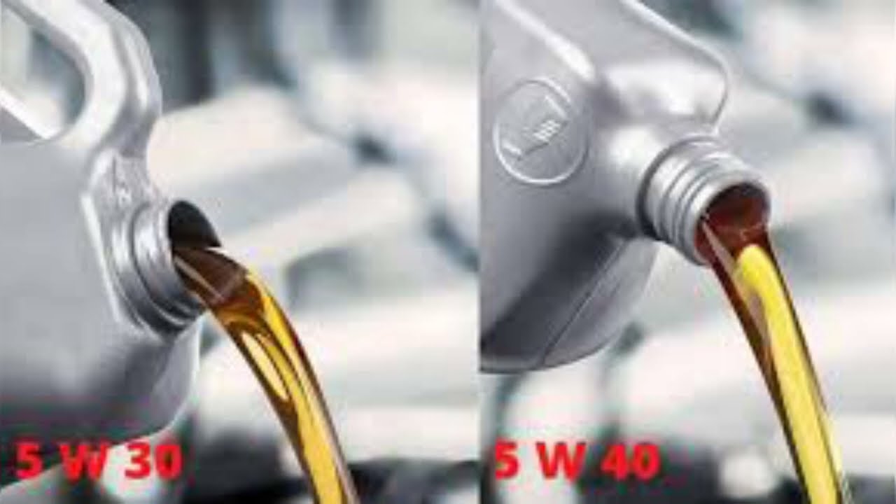 se puede mezclar aceite 5w30 y 5w40