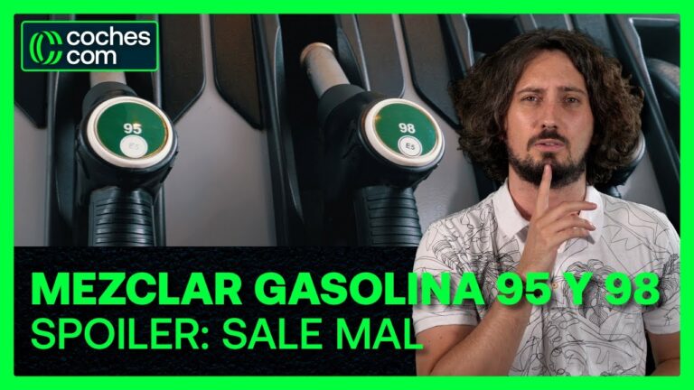 se puede mezclar gasolina 95 y 98