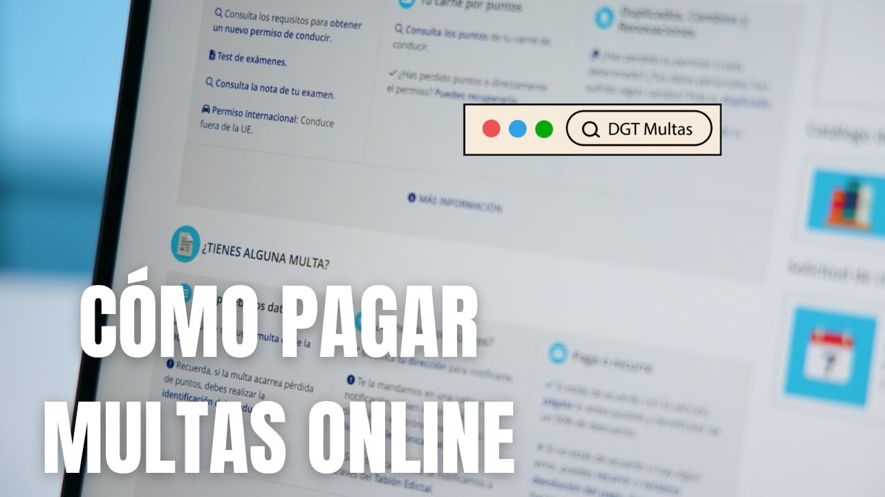 se puede pagar una multa por internet