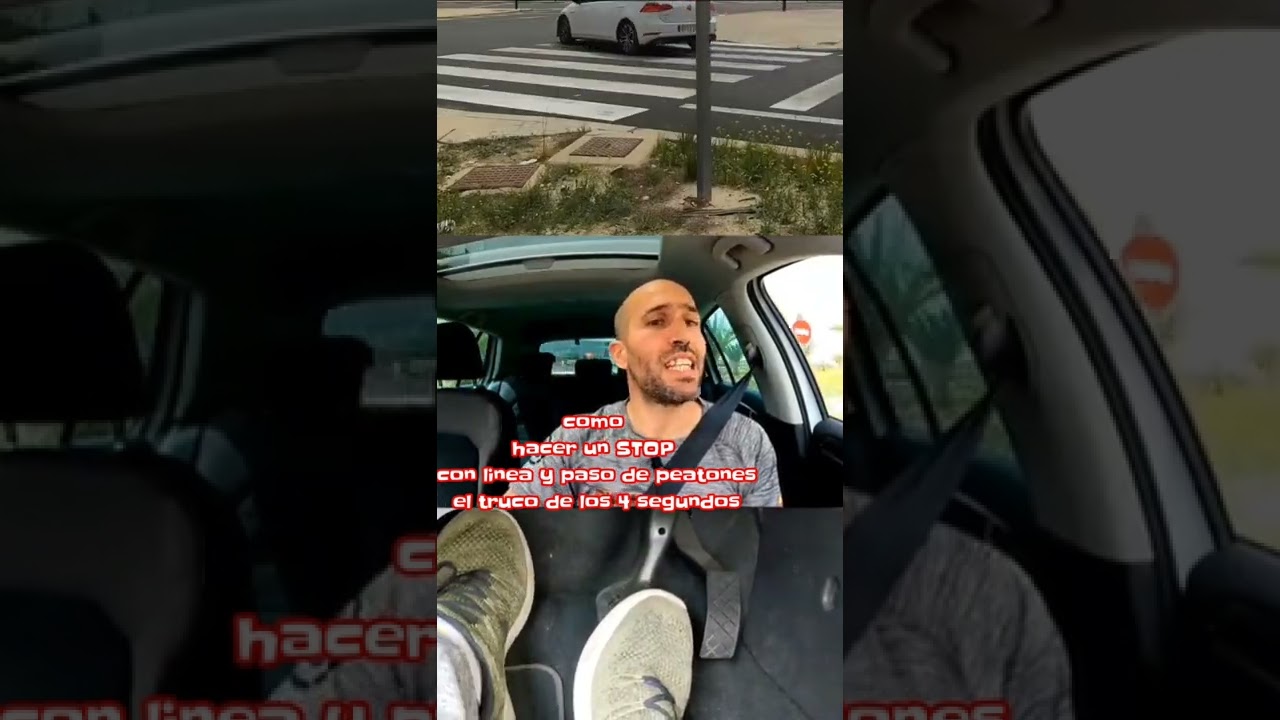 se puede parar en un paso de peatones