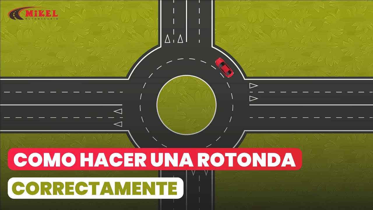 se puede parar en una rotonda