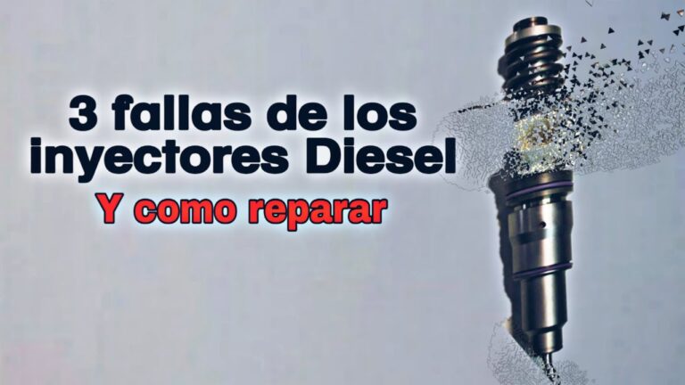 se puede reparar un inyector diésel