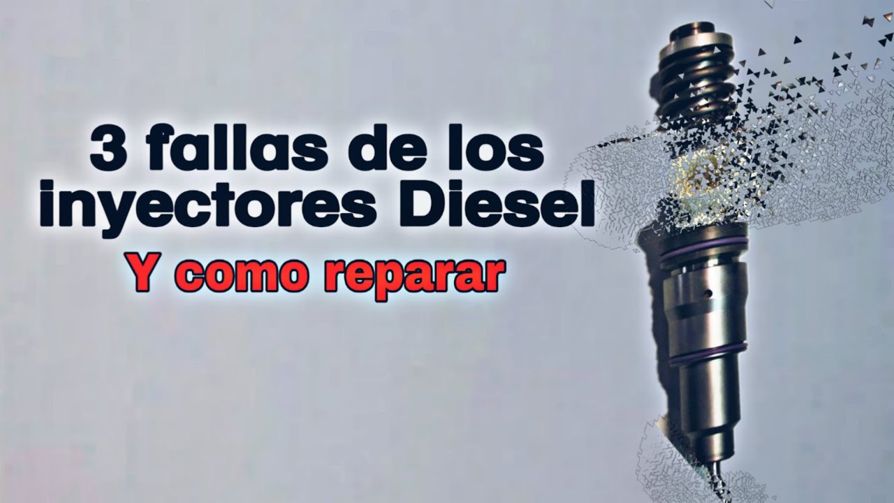 se puede reparar un inyector diésel