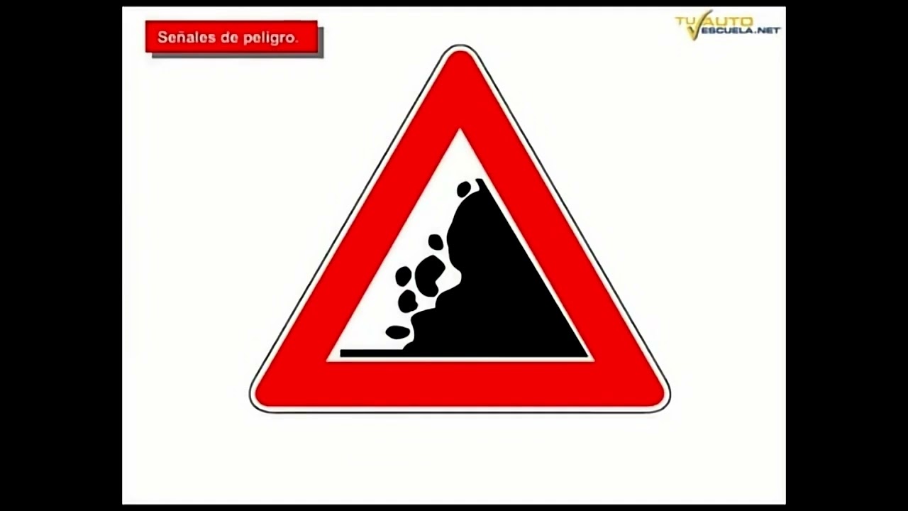 señal de obstruccion en la calzada