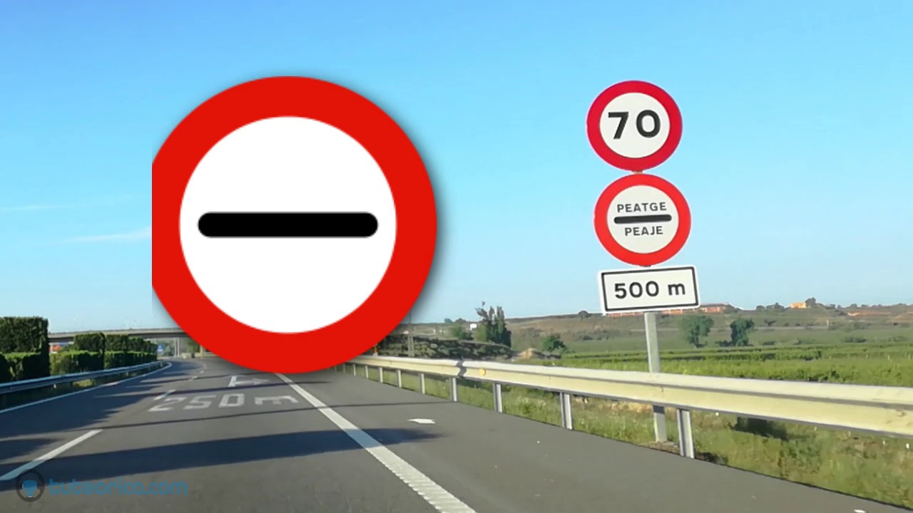 señal de prohibido pasar sin detenerse