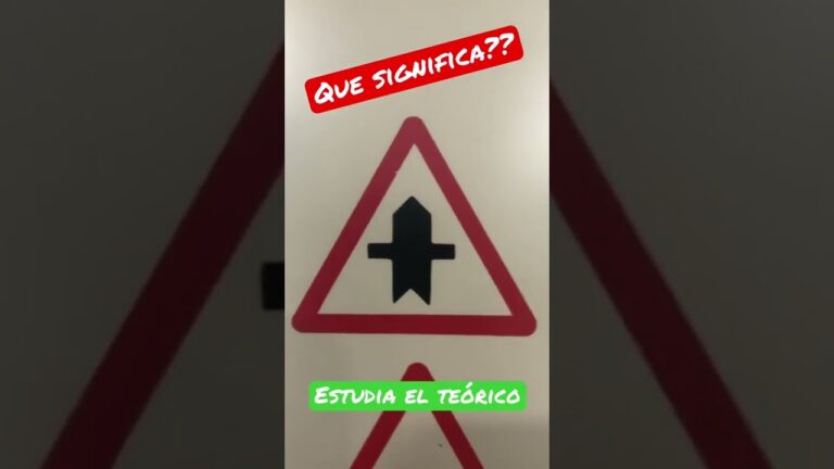 señal interseccion con prioridad a la derecha