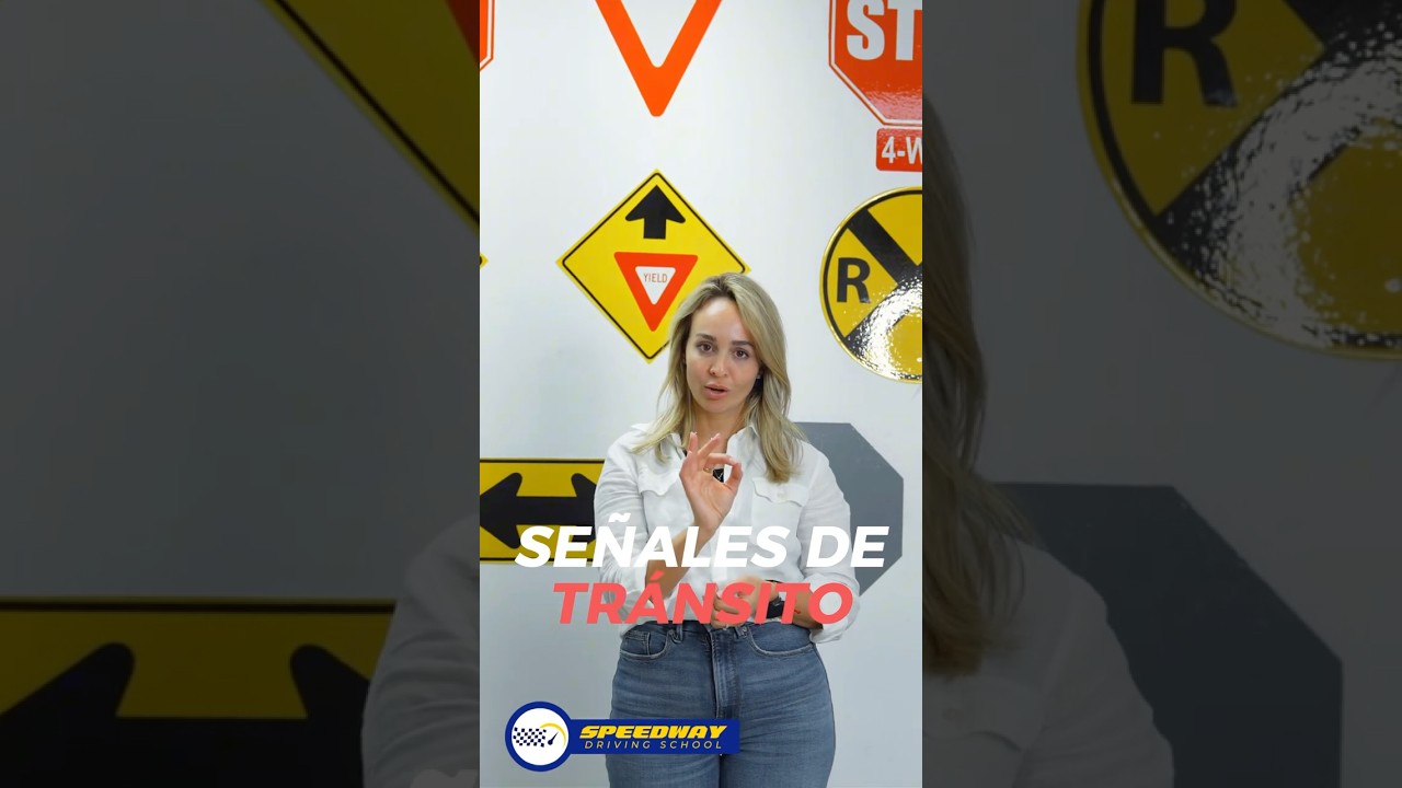 señal redonda roja y blanca que significa